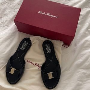 Salvatore ferragamo Black sandals